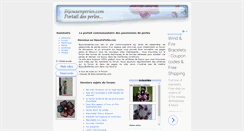 Desktop Screenshot of bijouxenperles.com